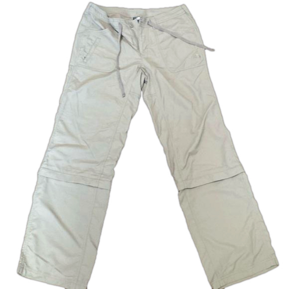 The North Face Women's Light Beige Convertible Track Pants